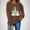 Brown(New), variant on PNTUTB Womens Crew Neck Sweatshirt Long Sleeve Christmas Tree Print Casual Loose Cute Pullover Top