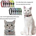 thumbnail image 2 of Cat Collar, 12pcs Anti Strangulation Cat Collar Kitten Collar With Reflective Strap And Bell, Adjustable Range 19-32cm, 2 of 2