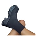 thumbnail image 4 of NECHOLOGY Botas Mujer Adulto Femenino Zapatos Botines mujer Botas de tamaño Botas de mujer de de color de punto grande Botas de mujer (Black, 9.5-10), 4 of 6