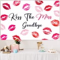 thumbnail image 3 of Bachelorette Party Balloon Garland Decoration Kiss The Miss Goodbye Backdrop Red Lips Balloons for Bridal Shower Party Suppiles, 3 of 6