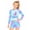 WMXT2414-7, variant on 3-8T Toddler/Little Girls Light Blue Rainbow Mermaid Scales Rashguard Swimsuit Set 5-6T