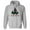 Gray, variant on Santa-Squatch Hoodie Sweatshirt Unisex Large White