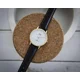 thumbnail image 4 of Reloj Q&q Dama Qz01j101y Piel Negro Caja Dorada Cara Blanca Color del bisel Dorado Color del fondo Blanco, 4 of 5