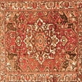 thumbnail image 1 of Ahgly Company Indoor Square Persian Orange Traditional Area Rugs, 7' Square, 1 of 1