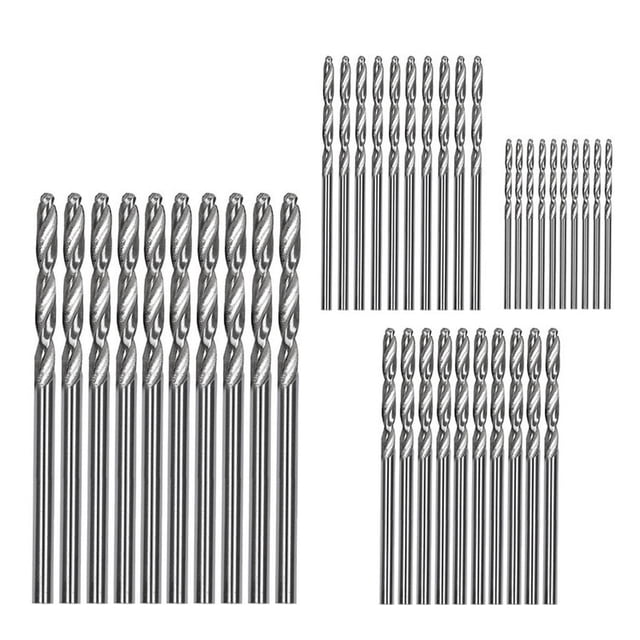 ¡Liquidación! Brocas de acero por menos de $1. Juego de 40 brocas de alta velocidad de 1/1,5/2/2,5/3 mm con revestimiento de titanio. Herramientas y bricolaje.