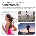 thumbnail image 4 of IFANLANDOR Arm Storage Pouch Cellphone Pouch Black Polyester 1Pcs Sports Enthusiasts, 4 of 4