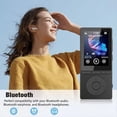 thumbnail image 2 of Reproductor MP3 de 32 GB con Bluetooth, Reproductor de Música con Sonido HiFi para Deportistas, Altavoz HD Integrado, Grabadora de Voz y Radio., 2 of 8