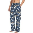 thumbnail image 6 of Hirioo Forest Elk for Women's PJ Pajama Pants Sleep Pants Women's Home Trousers with Pockets,S-3XL-Small, 6 of 6