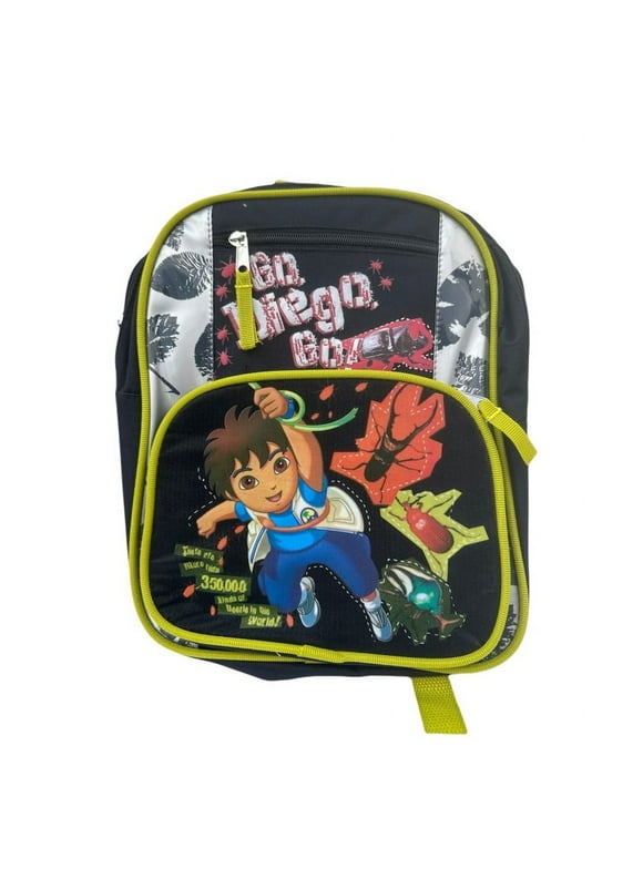 Go Diego Go Pre-k toddler size small backpack