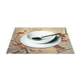 thumbnail image 3 of Ryvnso Placemats Set of 4 Cardinal Winter Dining Mats Heat-Resistant Non-Slip Washable Table Mat, 3 of 8