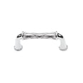 thumbnail image 2 of Baldwin 4376050 3 in. Center to Center Couture Cabinet Pull, Satin Brass & Black, 2 of 4