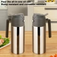 thumbnail image 4 of sunsanly 360/450/500ML Stainless Steel Oil Sprayer Refillable Cooking Grilling Baking Frying Salad BBQ Olive Oil Dispenser Mister Spray Bottle Kitchen Gadgets, 4 of 8