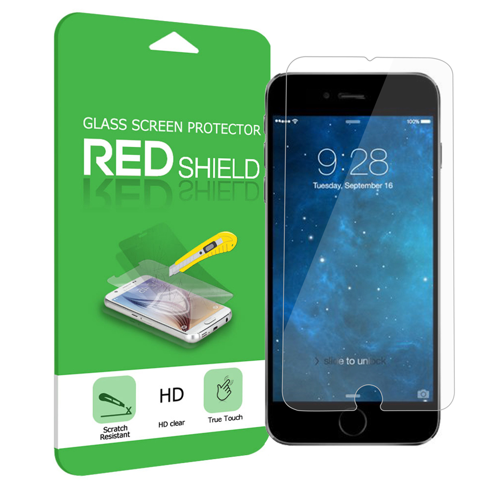 Made for iPhone 7 Screen Protector, REDShield [Tempered Glass] Ultimate