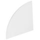 thumbnail image 4 of Estantería de esquina de pared con forma de abanico, soporte triangular para almacenamiento, 25 cm (blanco), 4 of 7