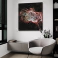 thumbnail image 5 of Epic Art 'Flame Nebula,' Acrylic Glass Wall Art, 36"x36", 5 of 10