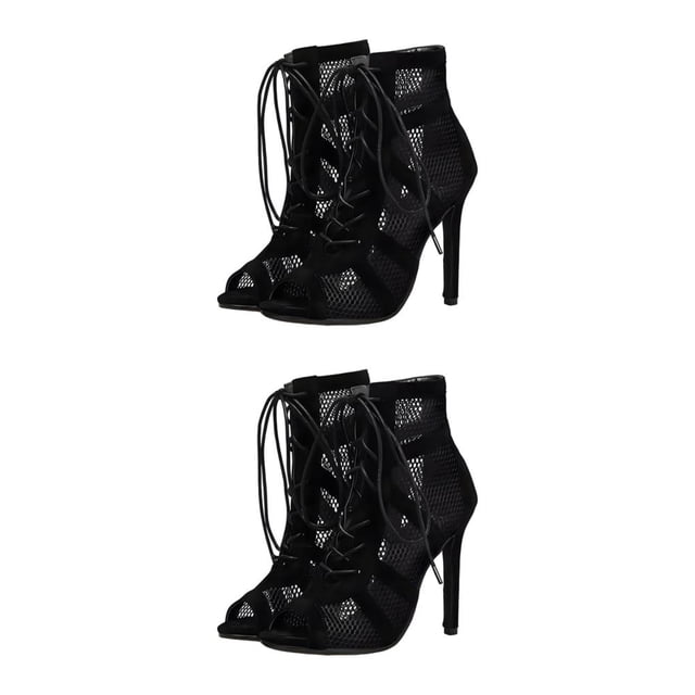 Minnieouse Comodidad y estilo a un precio asequible Sandalias de mujer para usar Negro Cómodo Type6 NO6