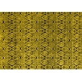 thumbnail image 1 of Ahgly Company Indoor Rectangle Abstract Yellow Modern Area Rugs, 5' x 8', 1 of 4