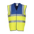 thumbnail image 1 of Yoko - Chaleco Reflectante Class 1 Dos Tonos para Adultos Unisex (Amarillo Hi Vis, Frambuesa), 1 of 1
