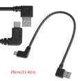 thumbnail image 3 of USB A To USB3.1 Type C Left/Right Angle 90 Degree Male To Male Adapters, 3 of 10