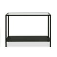 thumbnail image 4 of Evelyn&Zoe Rigan 36" Wide Rectangular Console Table, Blackened Bronze, 4 of 9