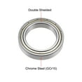 thumbnail image 2 of Uxcell Deep Groove Ball Bearings Thin Section Double Shielded Chrome Steel 25x37x7mm, 2 of 5