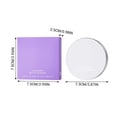 thumbnail image 3 of ONLYEOR Mattifying Pressed Powder for Face, Oil Control & Color Correcting, Makeup Set Waterproof Natural Naked Makeup Lasting Concealer Purple Powder, 3 of 9