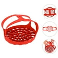 thumbnail image 2 of Steamer Basket Silicone Vegetable Steamer Basket Cooking Steamer for Kitchen, 2 of 10