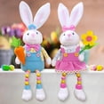 thumbnail image 1 of 2 piezas de decoraciones de gnomo de Pascua, gnomo de conejo de Pascua de peluche para el hogar, muñeco de peluche de gnomo de conejo de regalo, 1 of 5
