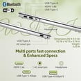 thumbnail image 5 of HP 17.3" FHD Laptop for Business and Students - Intel i5-1334U, 8GB RAM, 256GB SSD, Win 11 Pro, Reclox AI Voice Recorder, 5 of 7