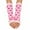 Pink, variant on lnmuld Cute Leg Warmers Knitted Lolita Leg Warmers Fashionable Heart Pattern Design Cozy Foot Sleeves for Casual Wear and Dance Size:One Size