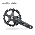thumbnail image 5 of DJC Bike Chainring 110BCD Round Road Bike Chainring Narrow Wide Tooth 5 Arms Aluminum Lightweight for Force Red Rival s350 s900 36 38 40 42 44 46 48 50 52 54 56T, 5 of 9