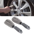 thumbnail image 1 of Wheel 10in Wheel Hub Brush Ergonomic Handle Cleaning Tool for Exhaust Nozzle Engine Compartment, 1 of 7
