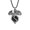Obsidian Chain, variant on GRACEARA 10pcs 16mm Natural Crystal Stone Vintage Dragon Chain Pendant Reiki Healing-Sodalite