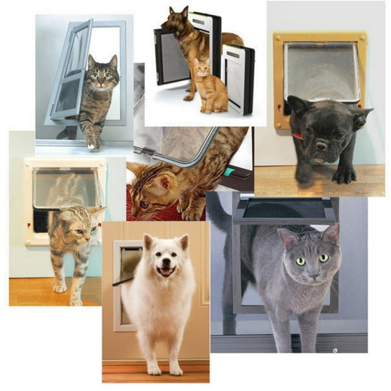 Wall entry pet online door