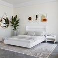 thumbnail image 4 of Nexera Harper 3-Piece Floating Platform Bedroom Set, White, Double, 4 of 8