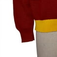 thumbnail image 6 of Men's Cardigan Top Knitted Red and Green Sweater Long Sleeve Coat Jacket, 6 of 7