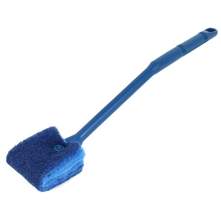 

Unique Bargains 32cm Long Blue Aquarium Cleaning Kit Sponge Brush for Removing Algae Soiling