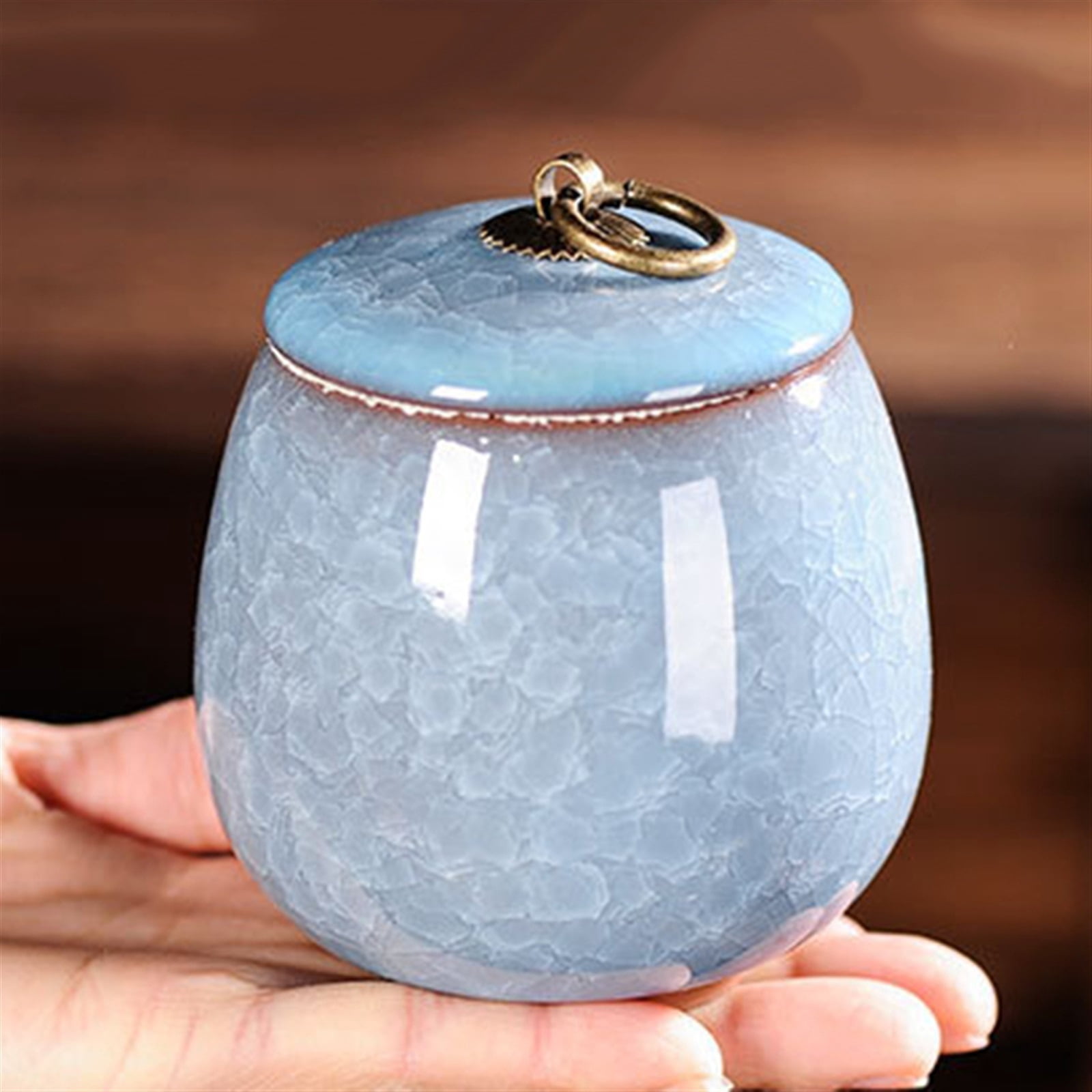 Ceramics Ash Urn Sealed Cremation Funeral Ashes Keepsake Small Animals Pet Dog Cat Memorial Suitable Home Fireplaces Burial 23871