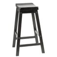 thumbnail image 4 of SAFAVIEH Emeric Contemporary 3 Piece Set Drop Leaf Pub Table, Espresso, 4 of 6