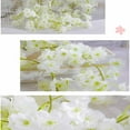thumbnail image 4 of cherry blossom decor Artificial Garland Artificial Cherry Blossom Garland 71 Inch UV Resistant Hanging Vine Decor Spring Wedding Home Floral Arrangement Silk Flowers Bendable White, 4 of 5