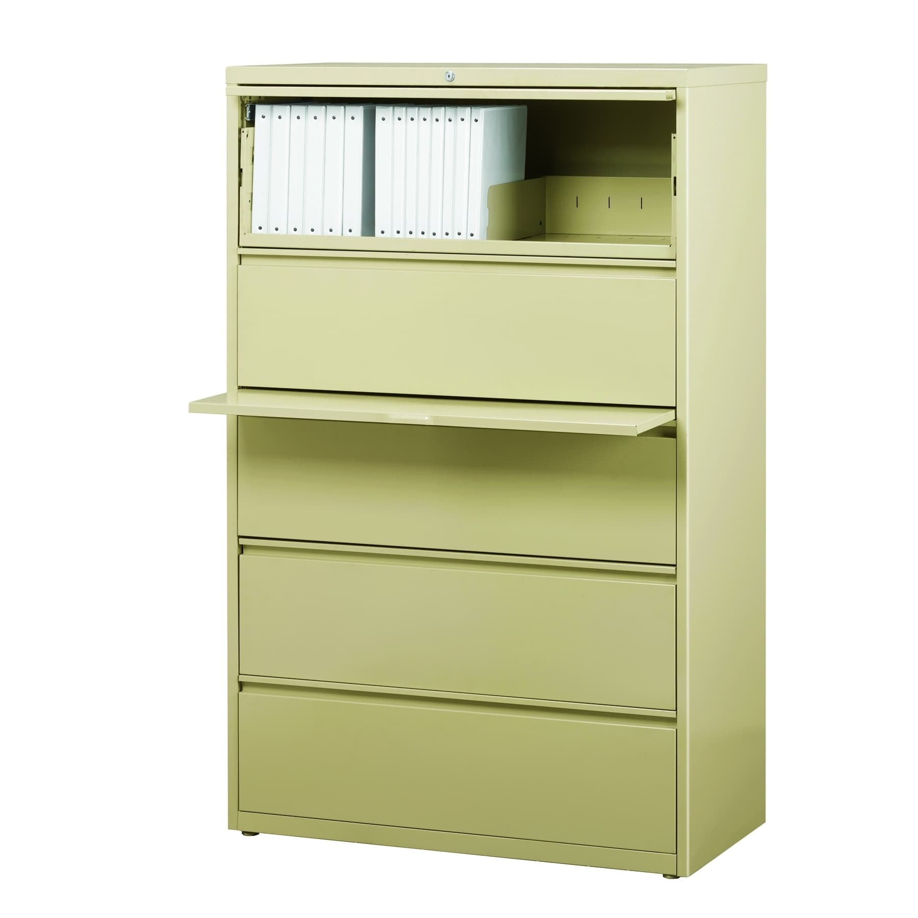 Hl8000 Series 36 Inch Wide 5 Drawer Lateral File Cabinet With Top