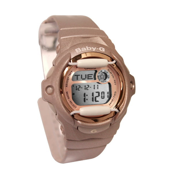 Leer servir Elaborar Casio Women's Baby-G Rose Gold-Tone Watch BG169G-4 - Walmart.com