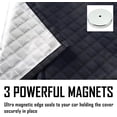 thumbnail image 2 of Car Windshield Snow Ice Cover with 3 Layers Protection, Windshield Snow Ice Cover with Magnetic Edges Used for Snow Protection, Rain and Sun, Fits for Most Standard Cars, SUV, 2 of 7