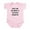 Petal Pink, variant on CafePress - Trust Me My Moms A Physical Therapist Body Suit - Baby Light Bodysuit, Size Newborn - 24 Months