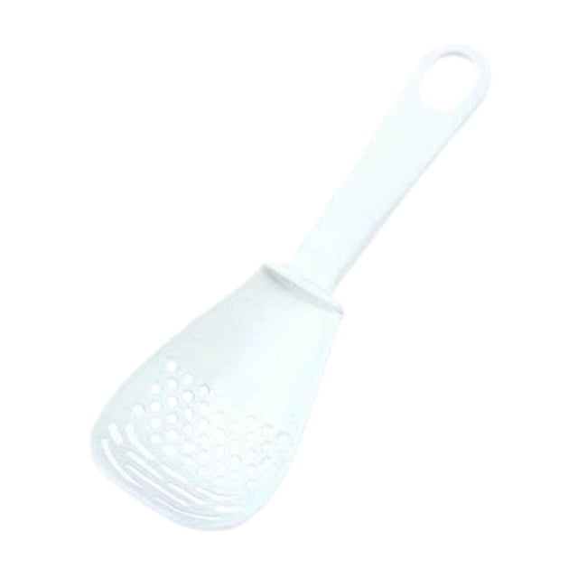 Hearth & Gear Multifunctional Kitchen Cooking Spoon Heat Kitchen Utensils Slotted Spoon Small Silicone Spoon For Cooking Draining Mashing Grating Separating Cooker 4 Liter Cooker 6 Litre Cooking