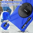thumbnail image 3 of Funda para Tablet BRAECNstock para Samsung Galaxy Tab 12.4" Azul, 3 of 7