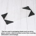 thumbnail image 5 of Unique Bargains PP Corner Protector Triangle 37x3mm for Ceramic, Glass, Metal Sheets Black 30 Pack, 5 of 5