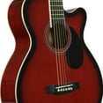 thumbnail image 5 of Main Street Guitars 6 Strings Acoustic Guitar, Red 12 oz, 38", 5 of 7
