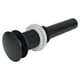thumbnail image 4 of Tapón de drenaje emergente abatible para fregadero, accesorio de hardware para cocina y baño, color negro mate, 4 of 10