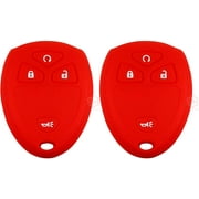 2x New KeyFob Remote Silicone Cover Fit/For Select GM Vehicles.